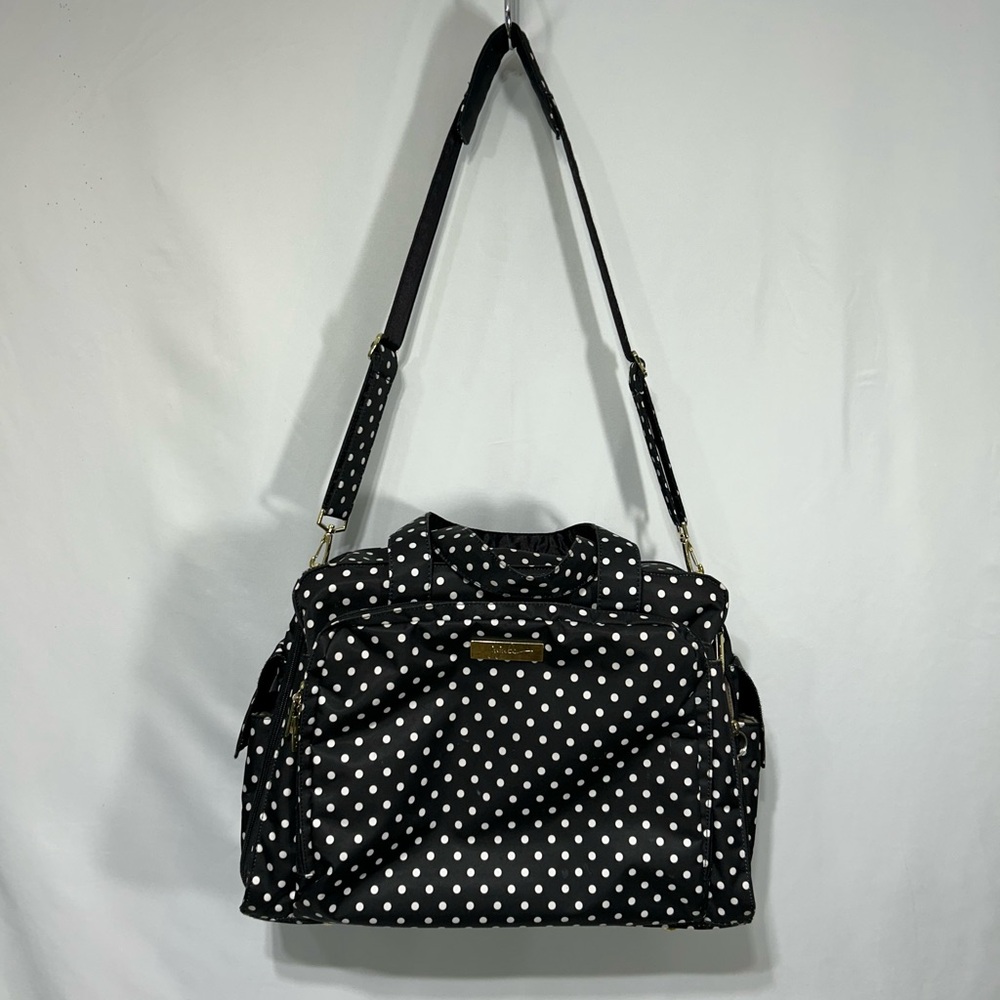 Ju-ju-be Chic Black and White Polka Dot Baby Bag.